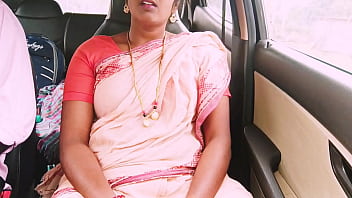 Indian maid car sex Telugu dirty talks&period;